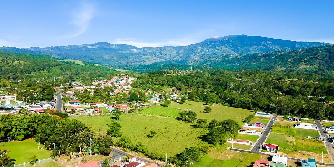 Guanacaste landscape and development sites